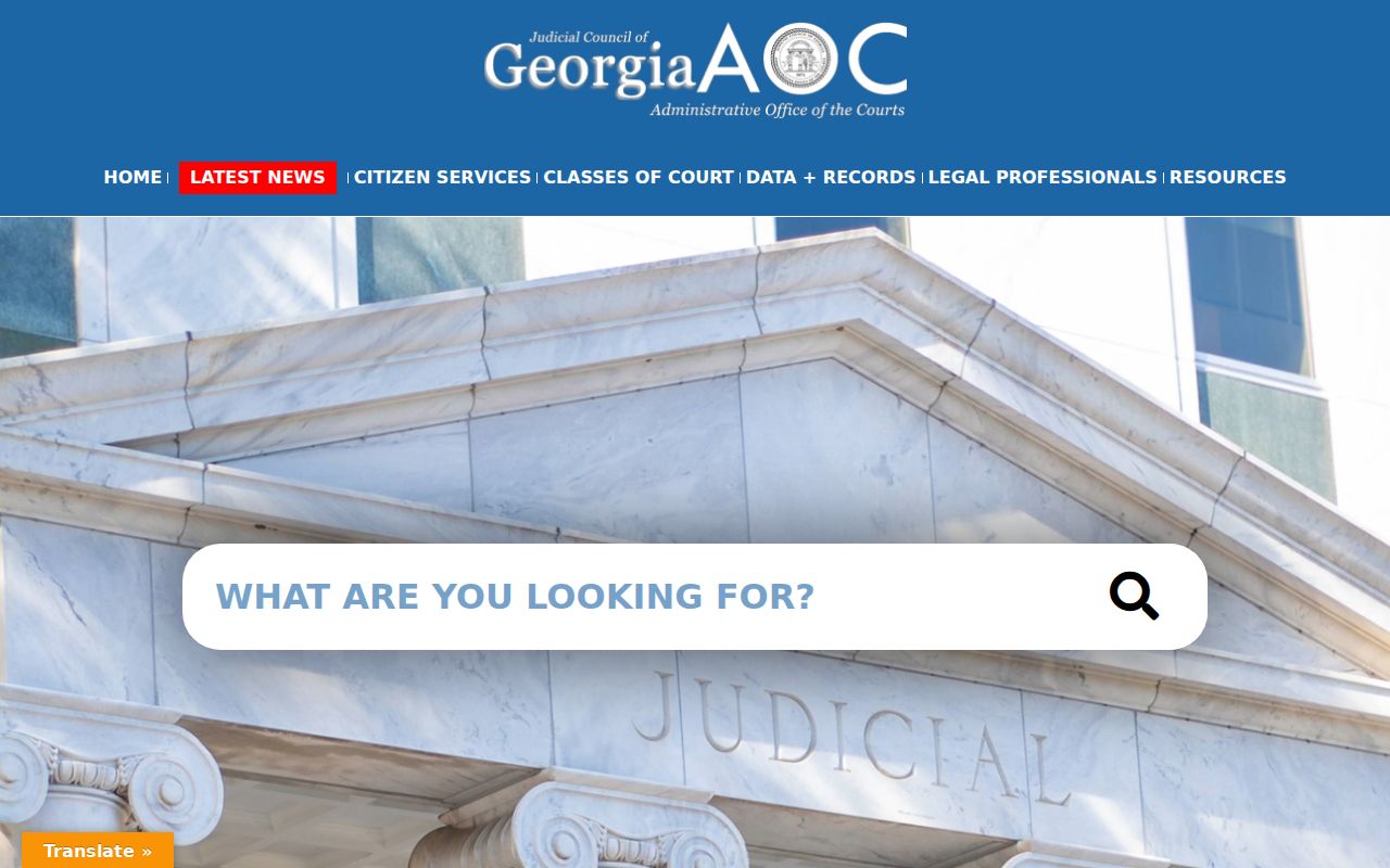 Warren County criminal court cases Georgia judiciary records directory